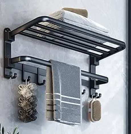 Aluminum Wall-Mounted Towel Rack