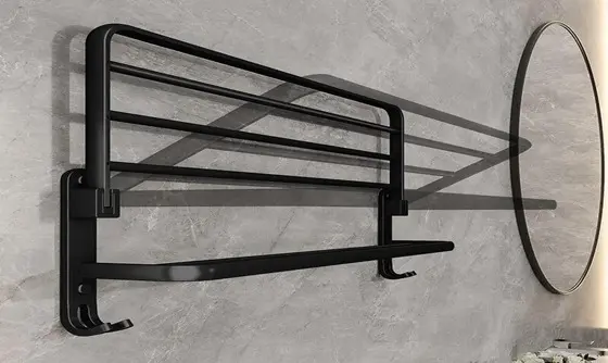 Aluminum Wall-Mounted Towel Rack